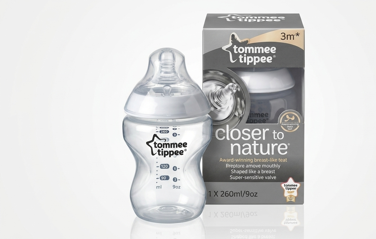 8,90 euros seulement ce biberon Tommee Tipee à la tétine révolutionnaire…