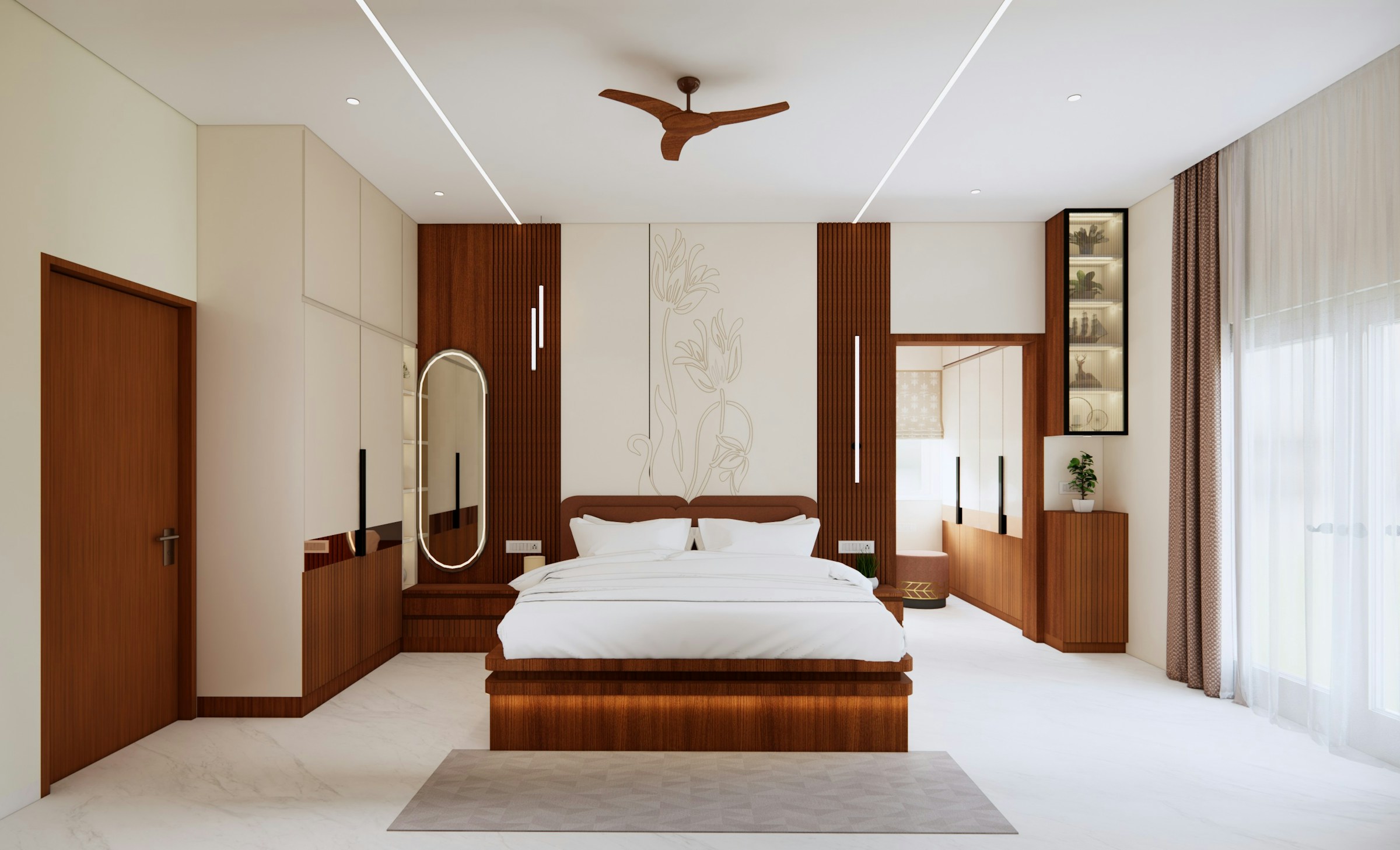 Une très jolie armoire pour votre chambre