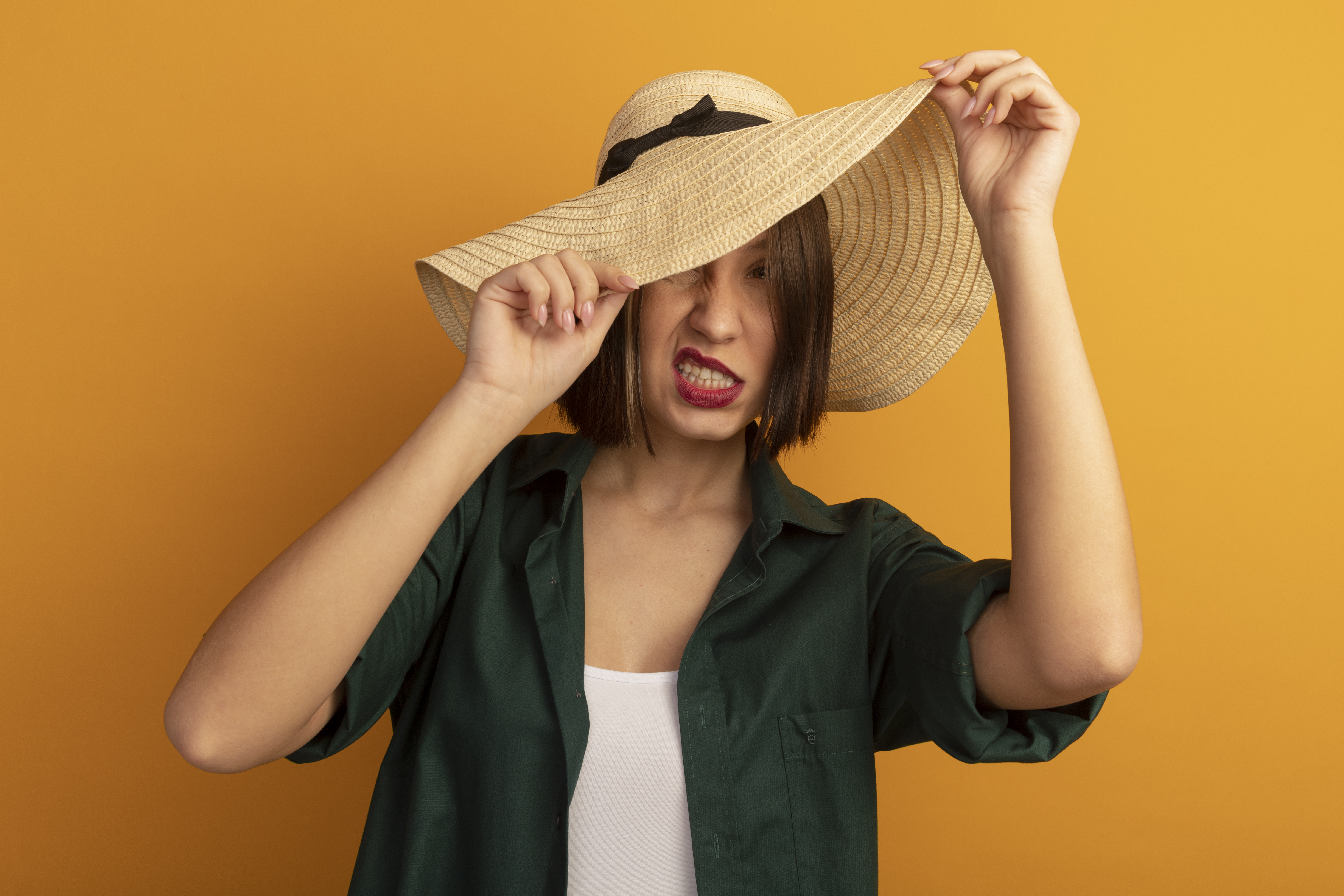 chapeau de femme pour la plage