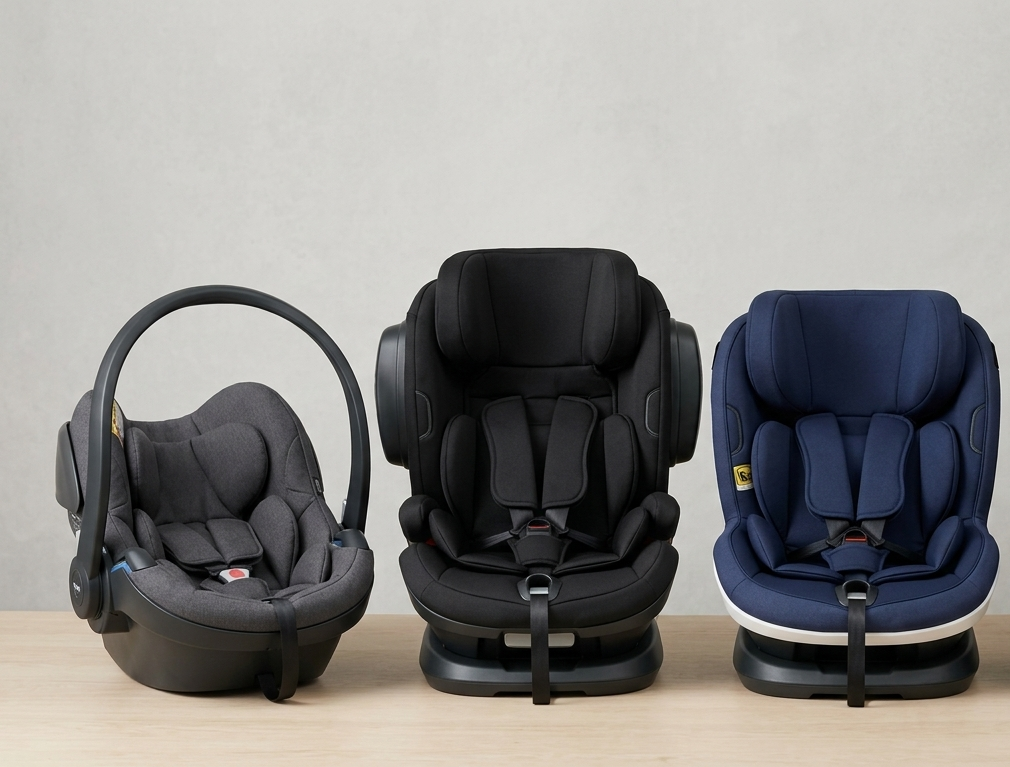 Un siège auto Besafe face à la route pour enfant de moins de 4 ans - BamBinou