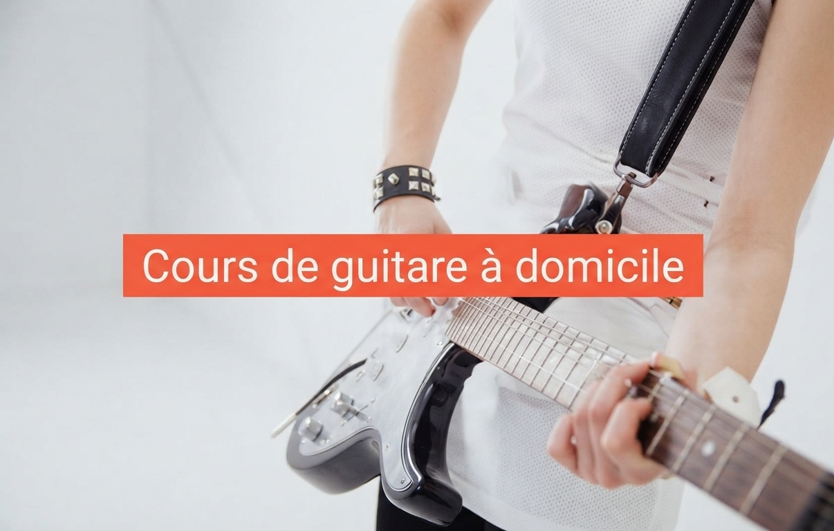 Cours de guitare à domicile – allegromusique.fr