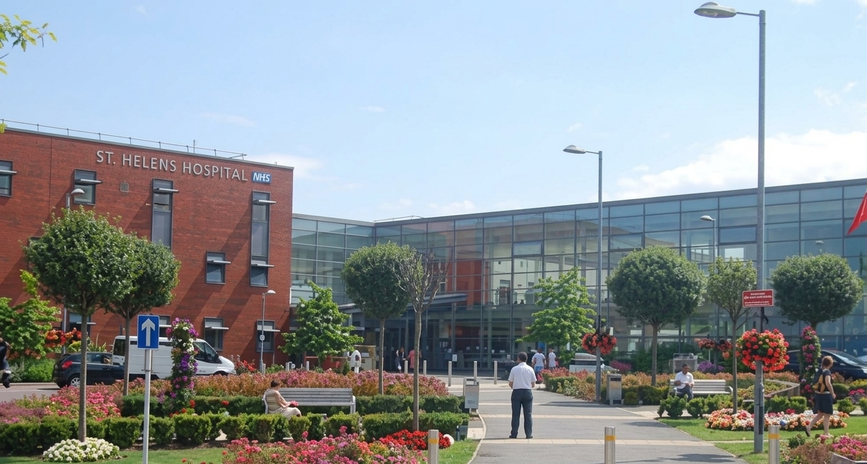 St Helen’s Hospital: rated one of the UK’s best hospitals by the Care Quality Commission
